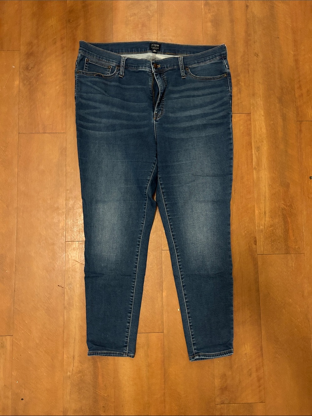 J. Crew Women’s Skinny Jeans in Medium Blue Wash